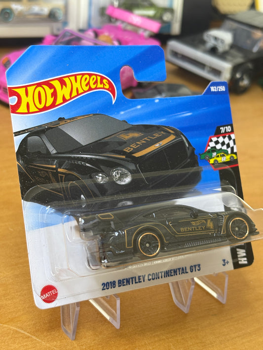 Hot Wheels Mainline / 2018 Bentley Continental GT3 / 2025 HW Race Day 7/10 Short Card