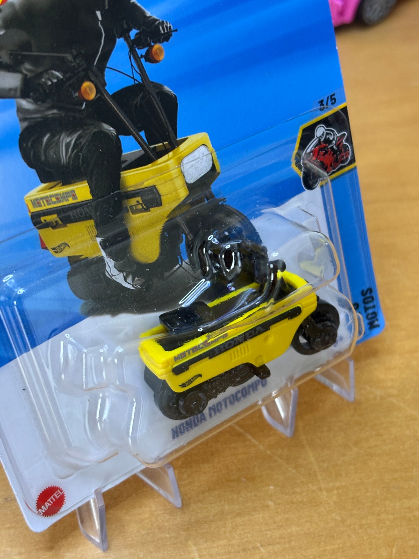 Hot Wheels Mainline / Honda Motocompo / 2025 HW: Moto 3/5 (Yellow)