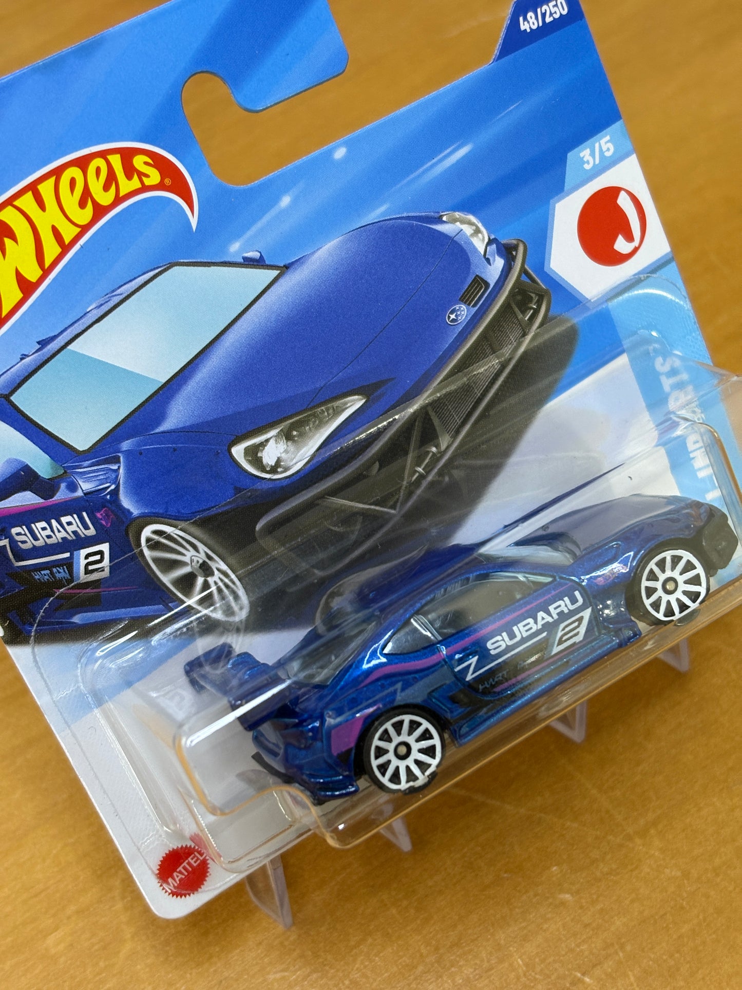 Hot Wheels Mainline / Subaru BRZ / 2025 J-Imports (Short Card) BLUE