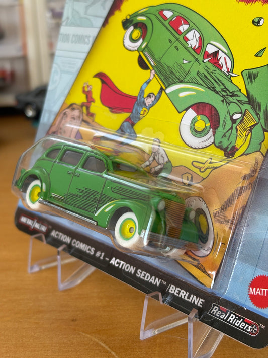 Hot Wheels Premium / Action Comics #1 - Action Sedan/ 2025 HW Pop Culture DC Action Comics