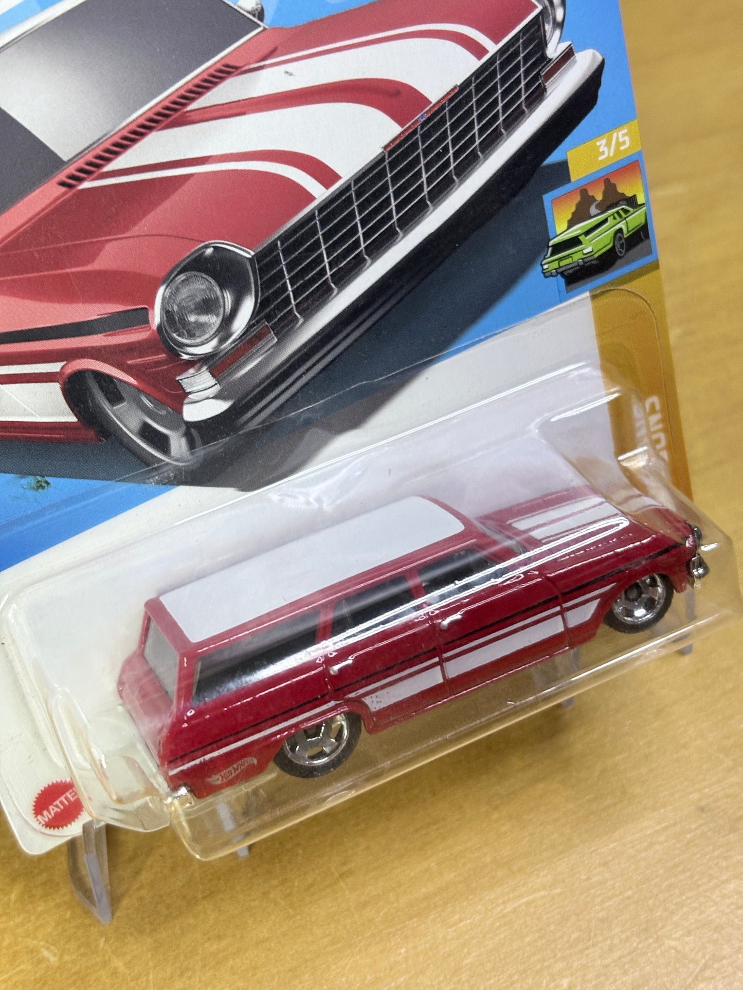 Hot Wheels '64 Chevy Nova Wagon | 2020 HW Wagons 3/5 Mainline