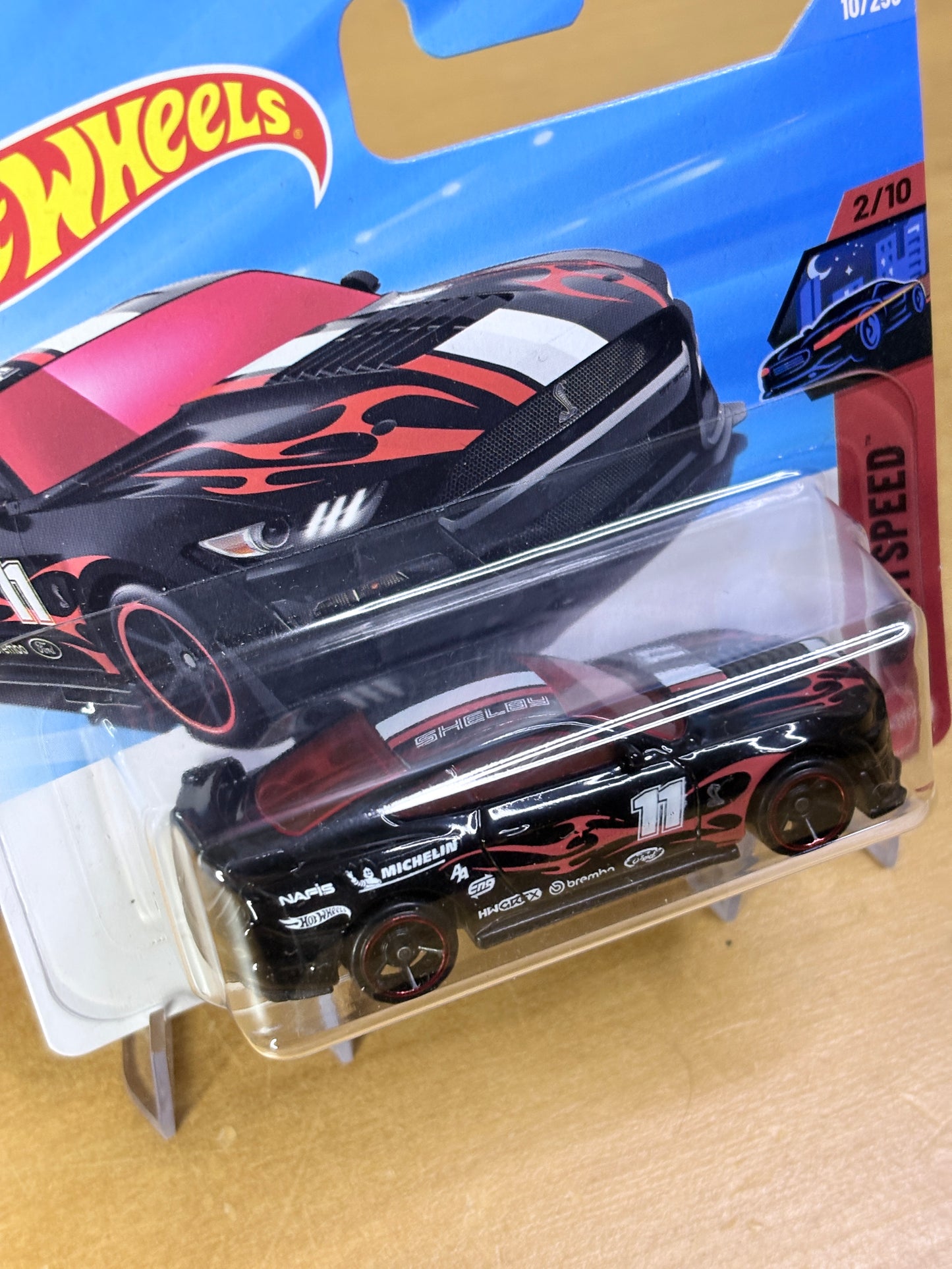 Hot Wheels 2020 Ford Mustang Shelby GT500 | 2026 Nightspeed 2/10 Mainline Short Card
