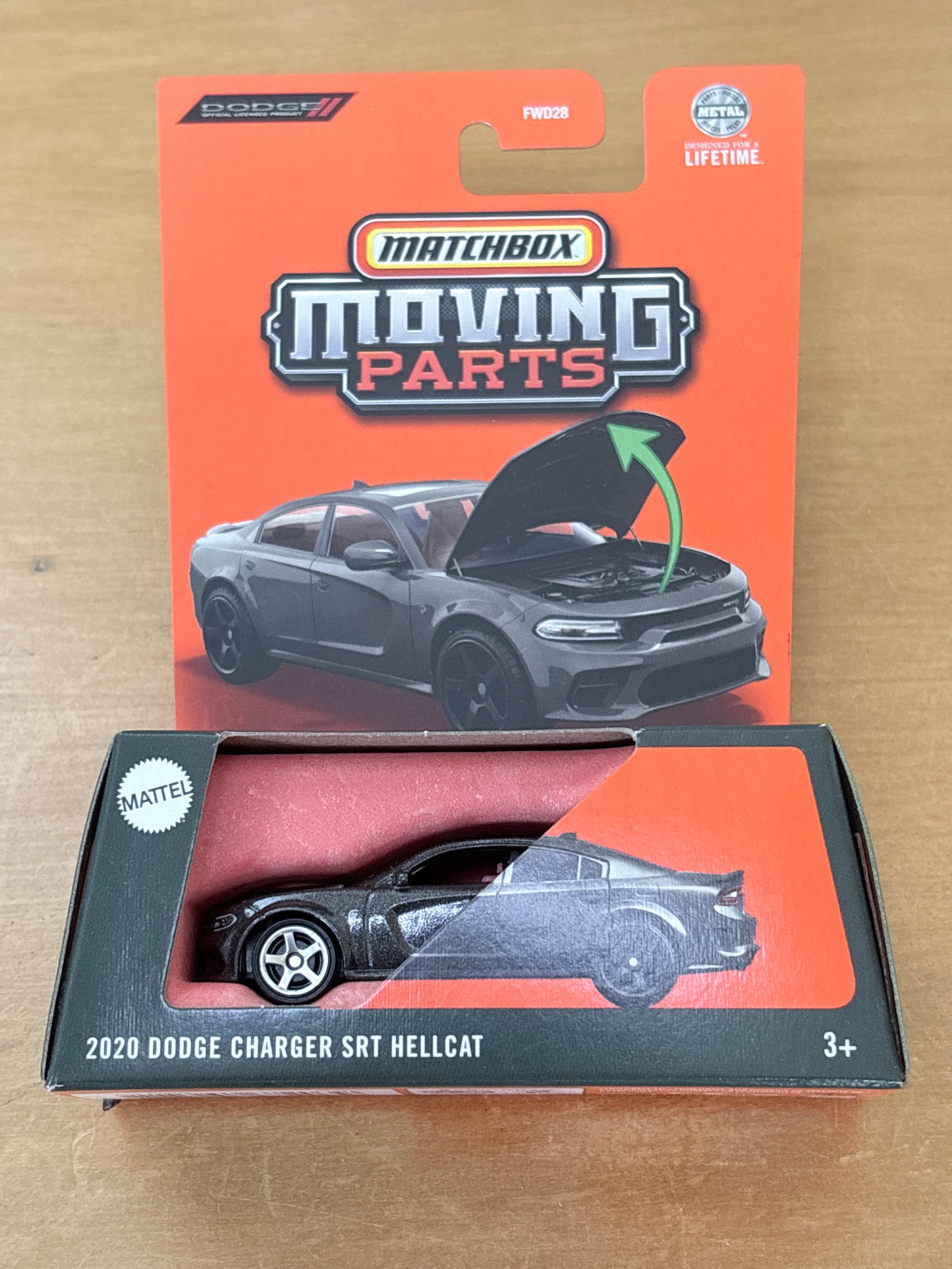 Matchbox Moving Parts / 2020 Dodge Charger SRT Hellcat / 2025
