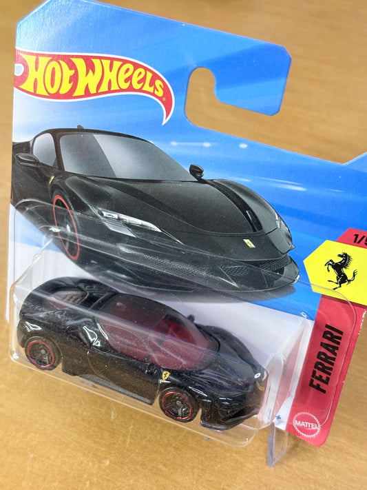 Hot Wheels Ferrari SF90 Stredale | 2026 Ferrari 1/5 Mainline (Black/Red)