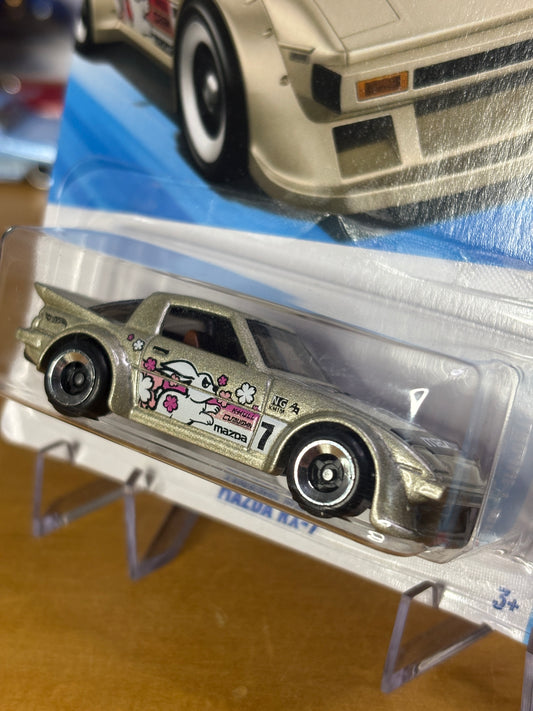 Hot Wheels Mainline | Mazda RX-7 | 2026 HW J-Imports 2/10 (Silver)