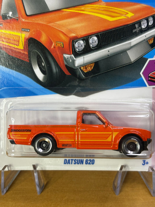Hot Wheels Datsun 620 | 2026 Compact Kings 6/10 Mainline (Orange)