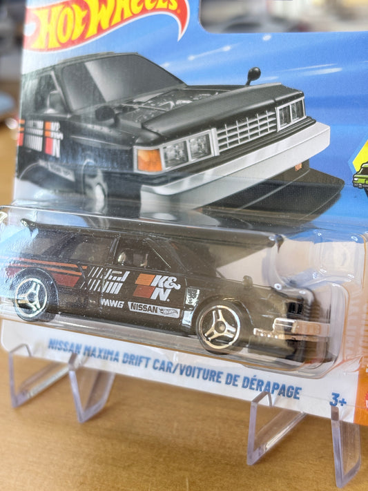 Hot Wheels Nissan Maxima Drift Car | 2026 Wagons 10/10 Mainline Short Card