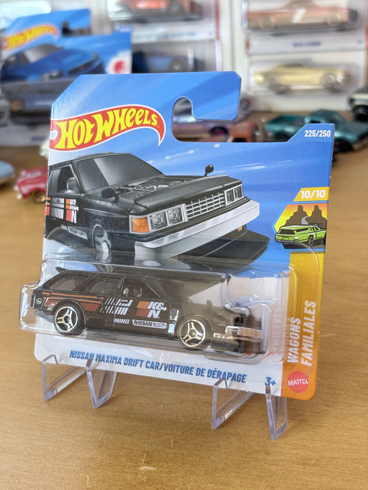 Hot Wheels Nissan Maxima Drift Car | 2026 Wagons 10/10 Mainline Short Card