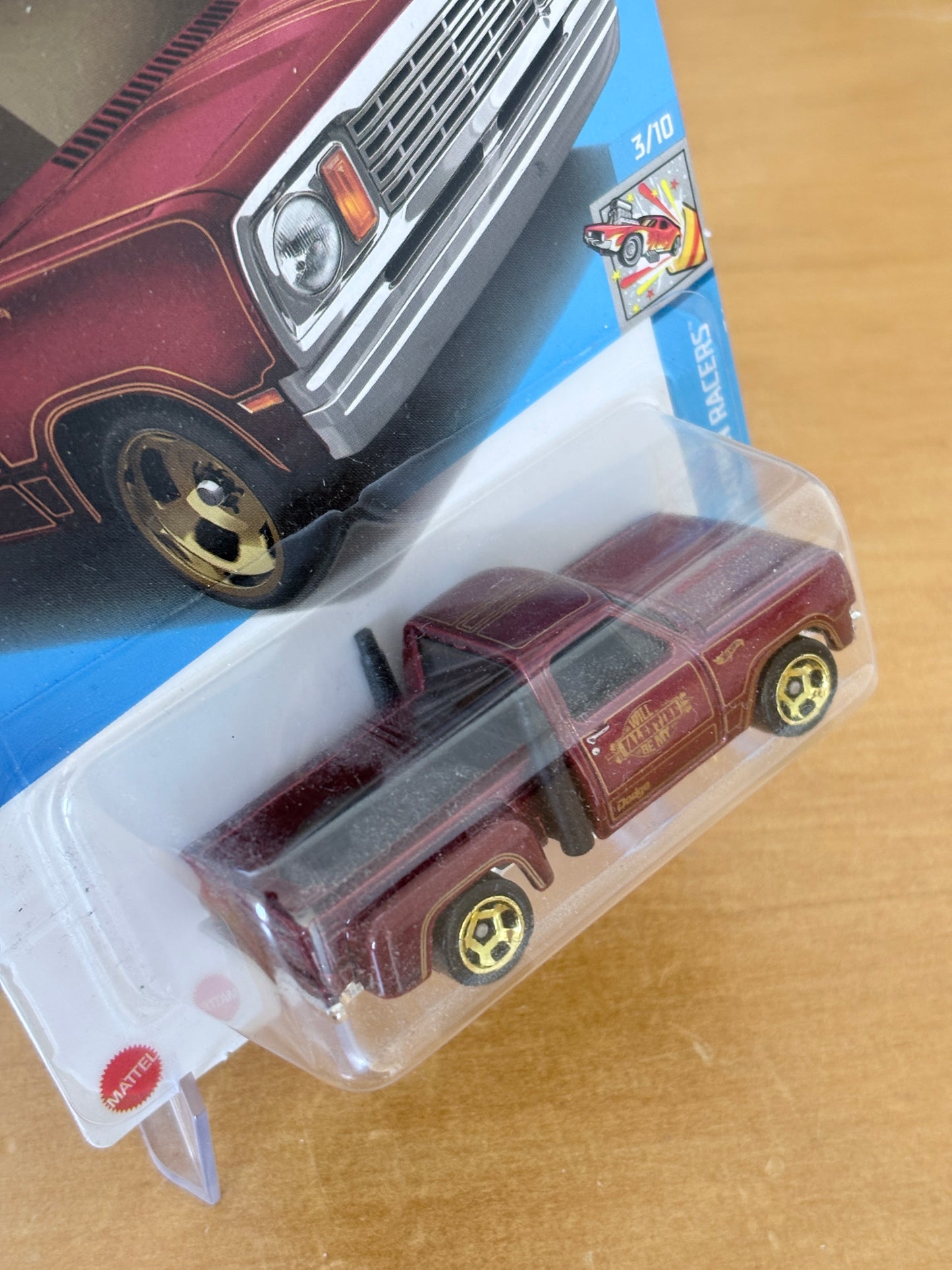 Hot Wheels Mainline / 1978 Dodge Li'l Red Express Truck / 2024 HW Celebration Racers 3/10