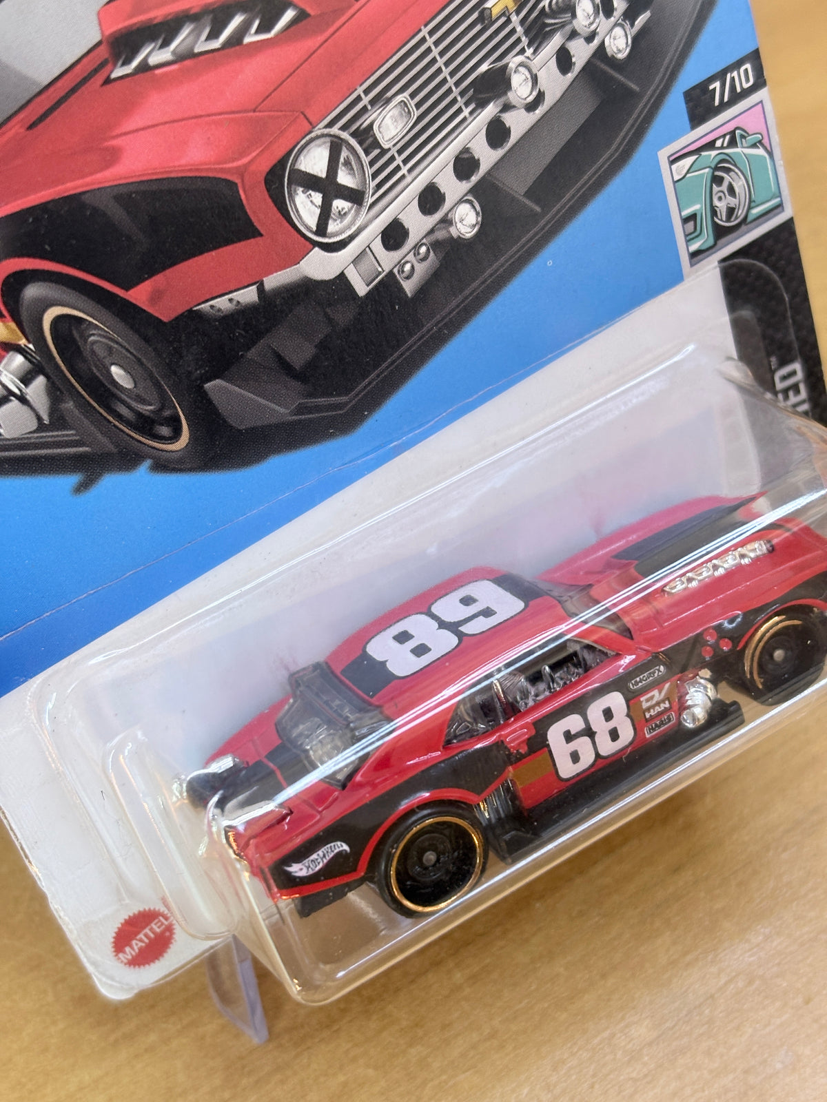 Hot Wheels Custom 68 Camaro | 2024 Modified 7/10 (RED)