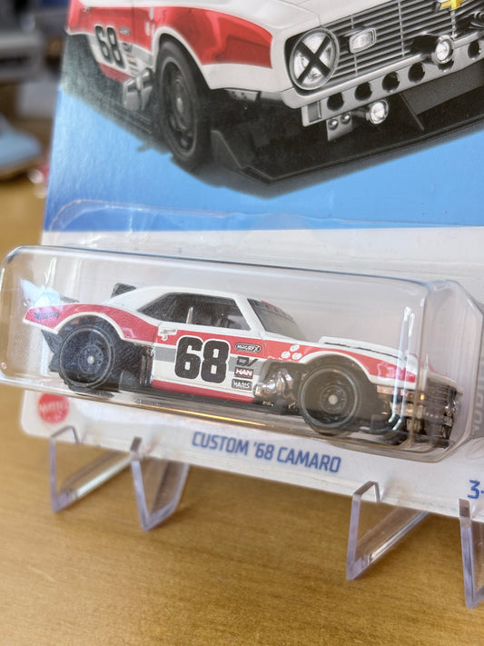Hot Wheels Custom 68 Camaro | 2024 Modified 7/10 (WHITE)