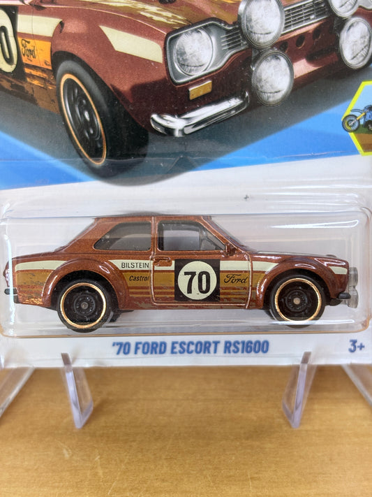 Hot Wheels '70 Ford Escort RS1600 | 2026 HW Dirt 3/10 (BROWN)