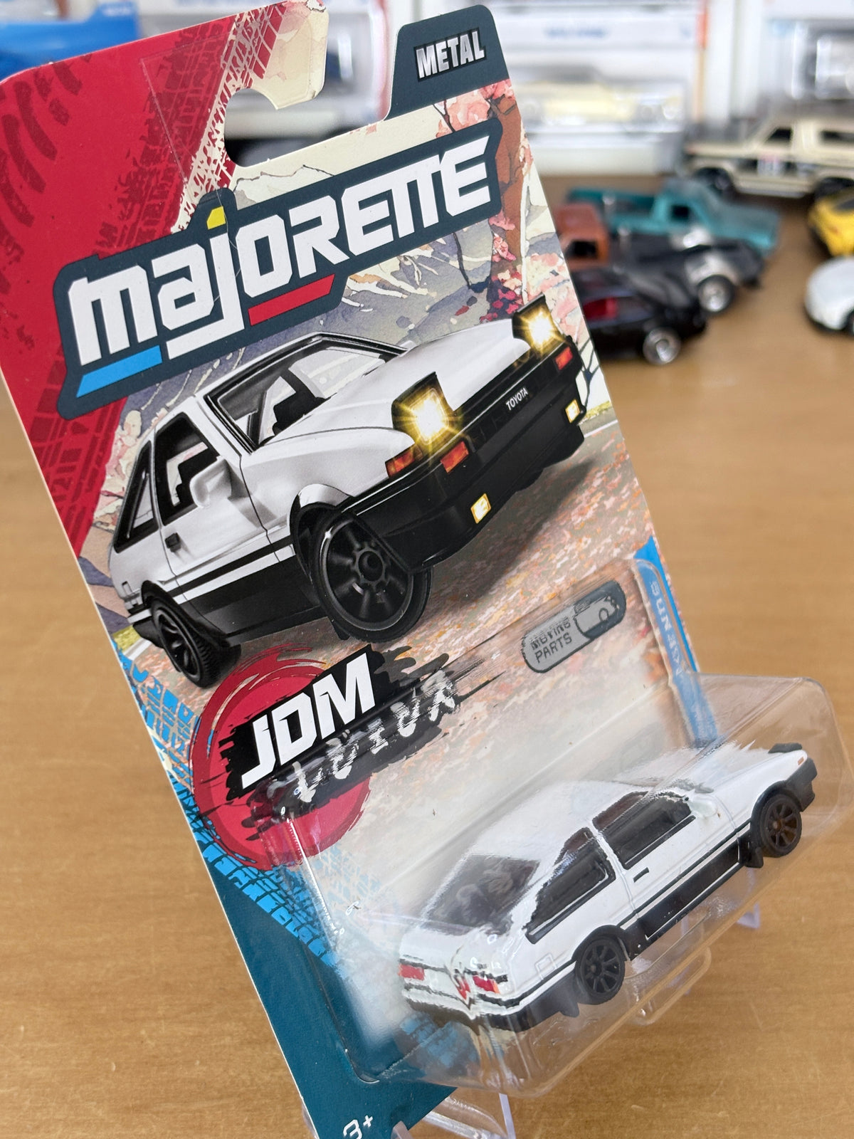 Majorette Nissan Toyota AE86 GT APEX | JDM Legends Premium Moving Parts