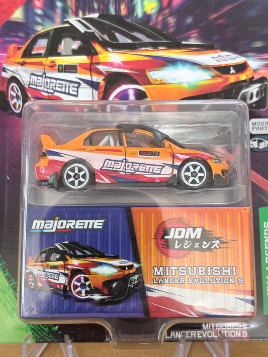 Majorette Mitsubishi Lancer Evolution 9 | JDM Legends Deluxe
