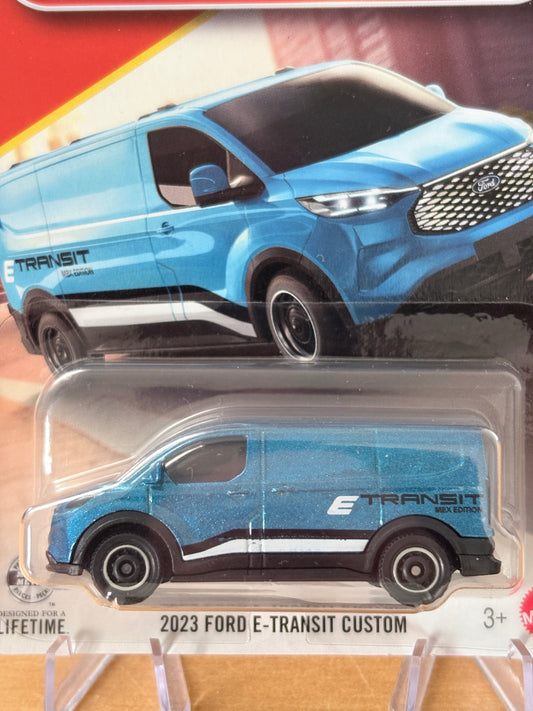 Matchbox Mainline | 2023 Ford E-Transit Custom | 2026 36/125 Blue