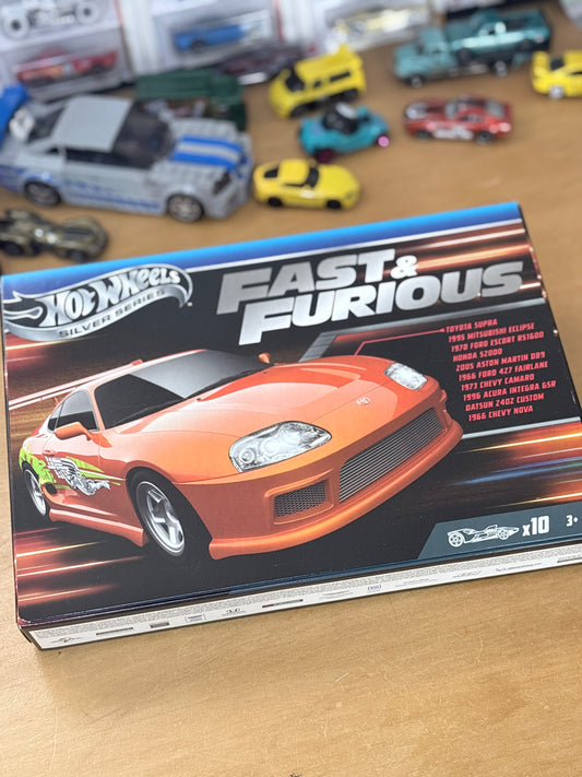 Hot Wheels Silver Series | Fast and Furious 10 Pack | 2025