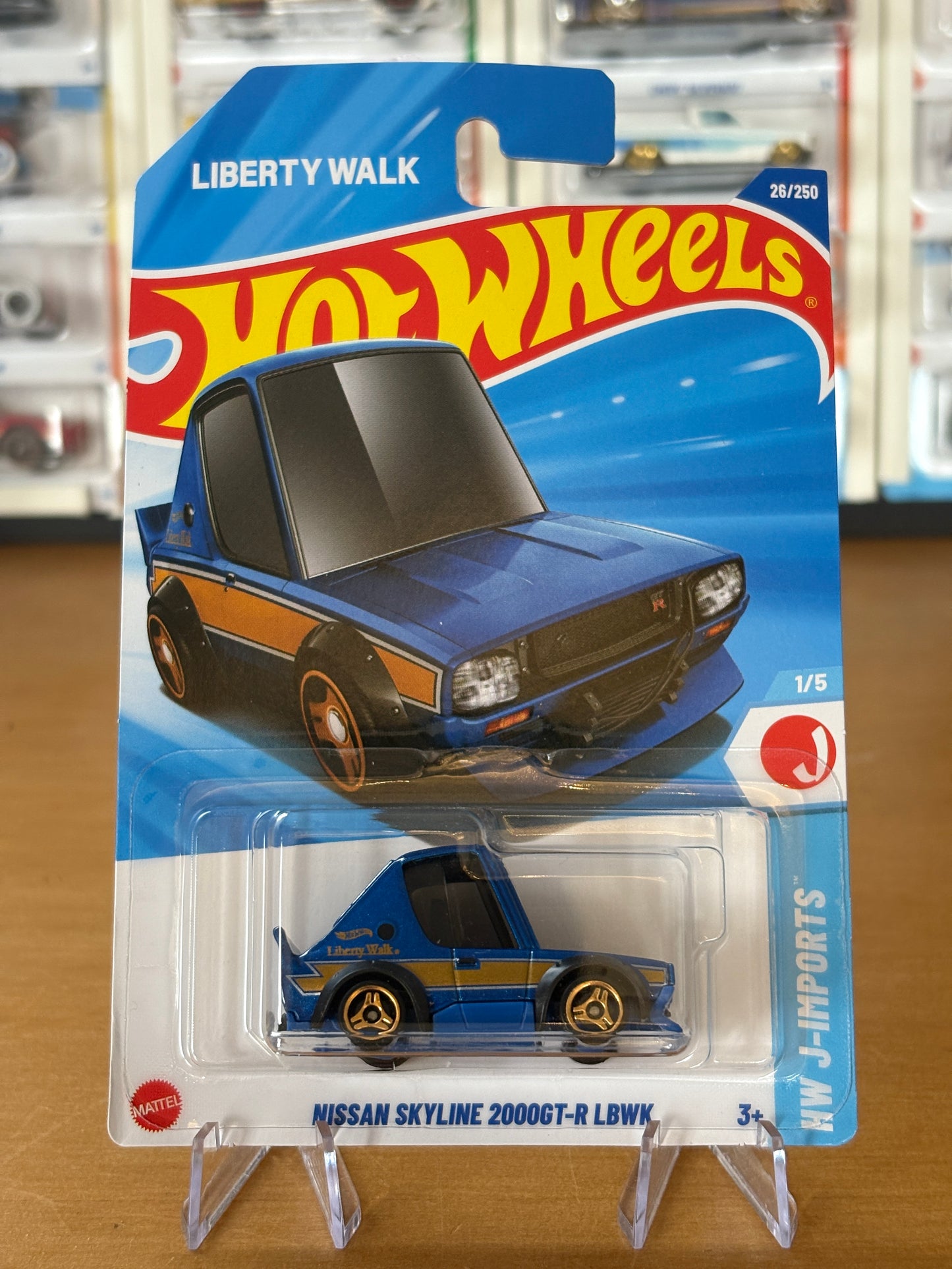 Hot Wheels Mainline / Nissan Skyline 2000GT-R LBWK / 2025 HW J-Imports 1/10