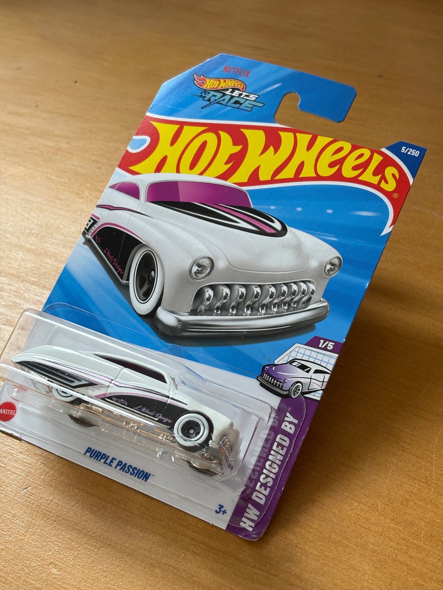 Hot Wheels Mainline / Purple Passion / 2025 HW Designed By 1/5
