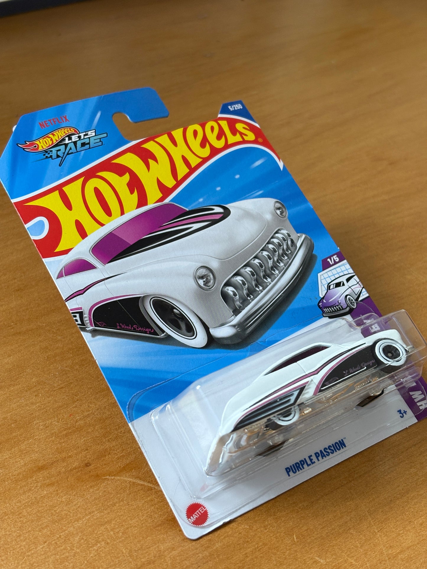 Hot Wheels Mainline / Purple Passion / 2025 HW Designed By 1/5