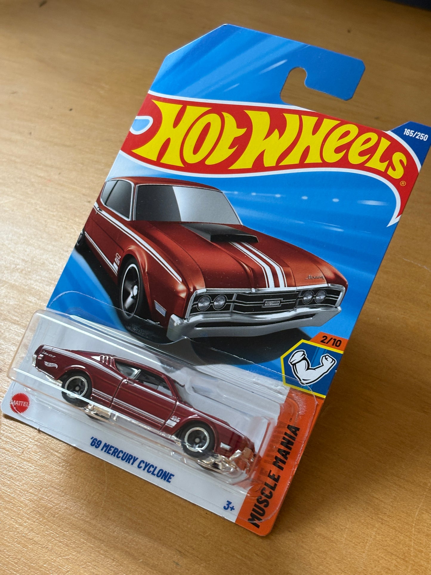 Hot Wheels Mainline / '69 Mercury Cyclone / 2025 HW Muscle Mania 2/10