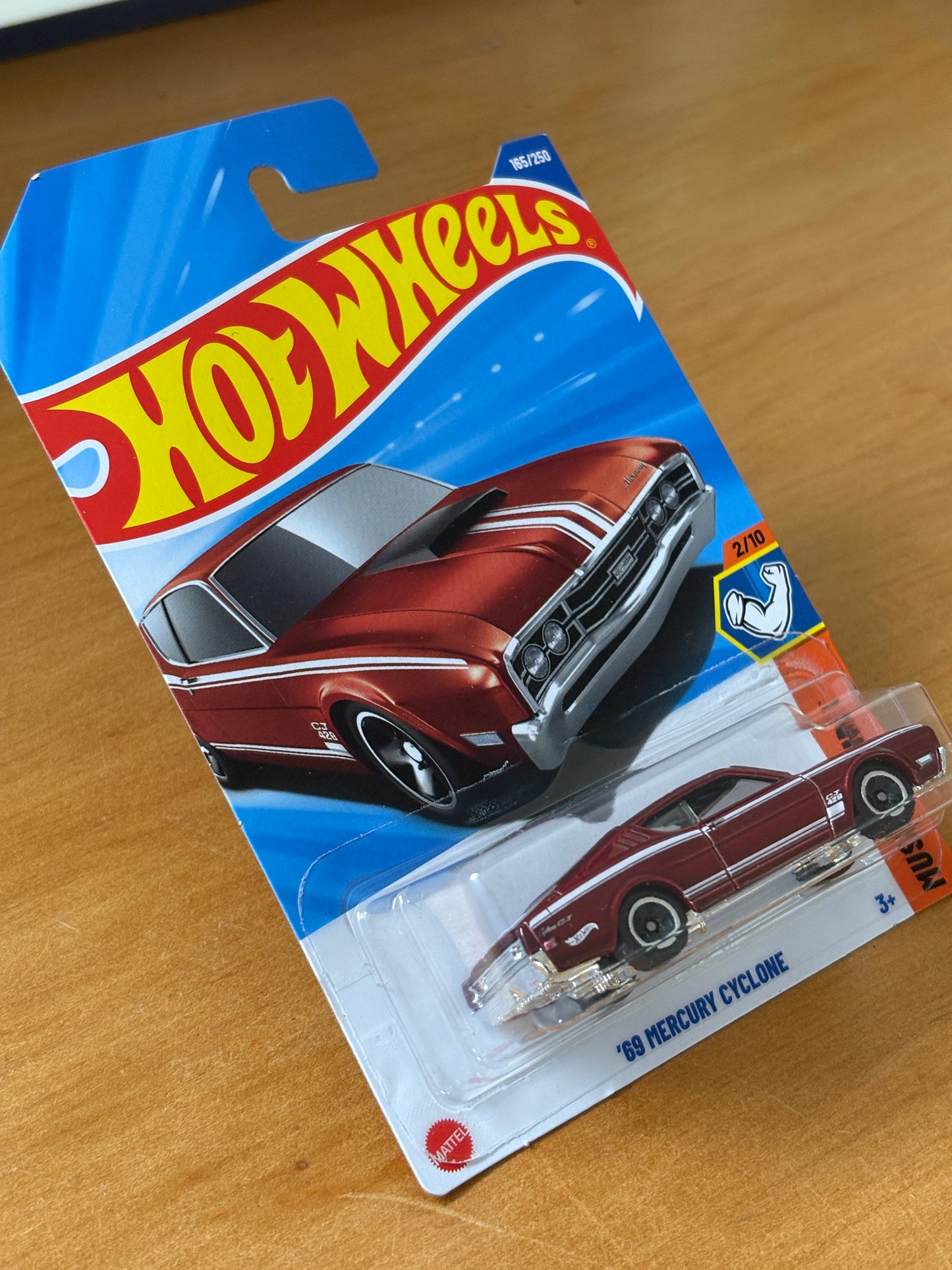 Hot Wheels Mainline / '69 Mercury Cyclone / 2025 HW Muscle Mania 2/10