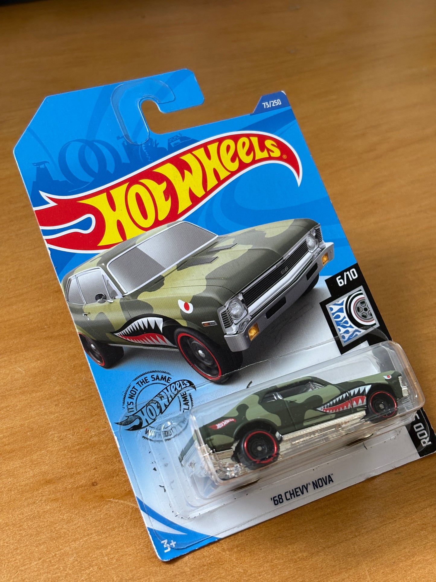 Hot Wheels Mainline / '68 Chevy Nova / 2017 HW Rod Squad 6/10