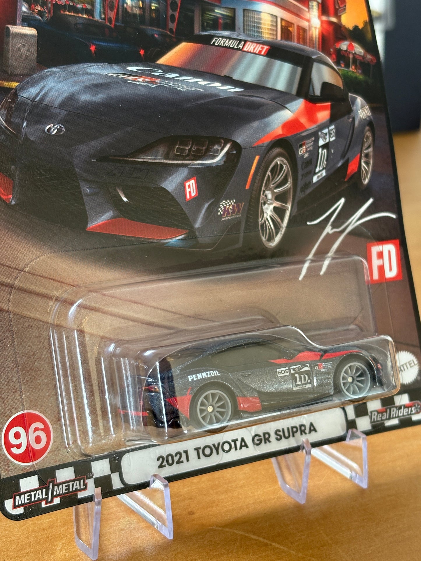 Hot Wheels Premium / 2021 Toyota GR Supra / 2024 HW Boulevard 96