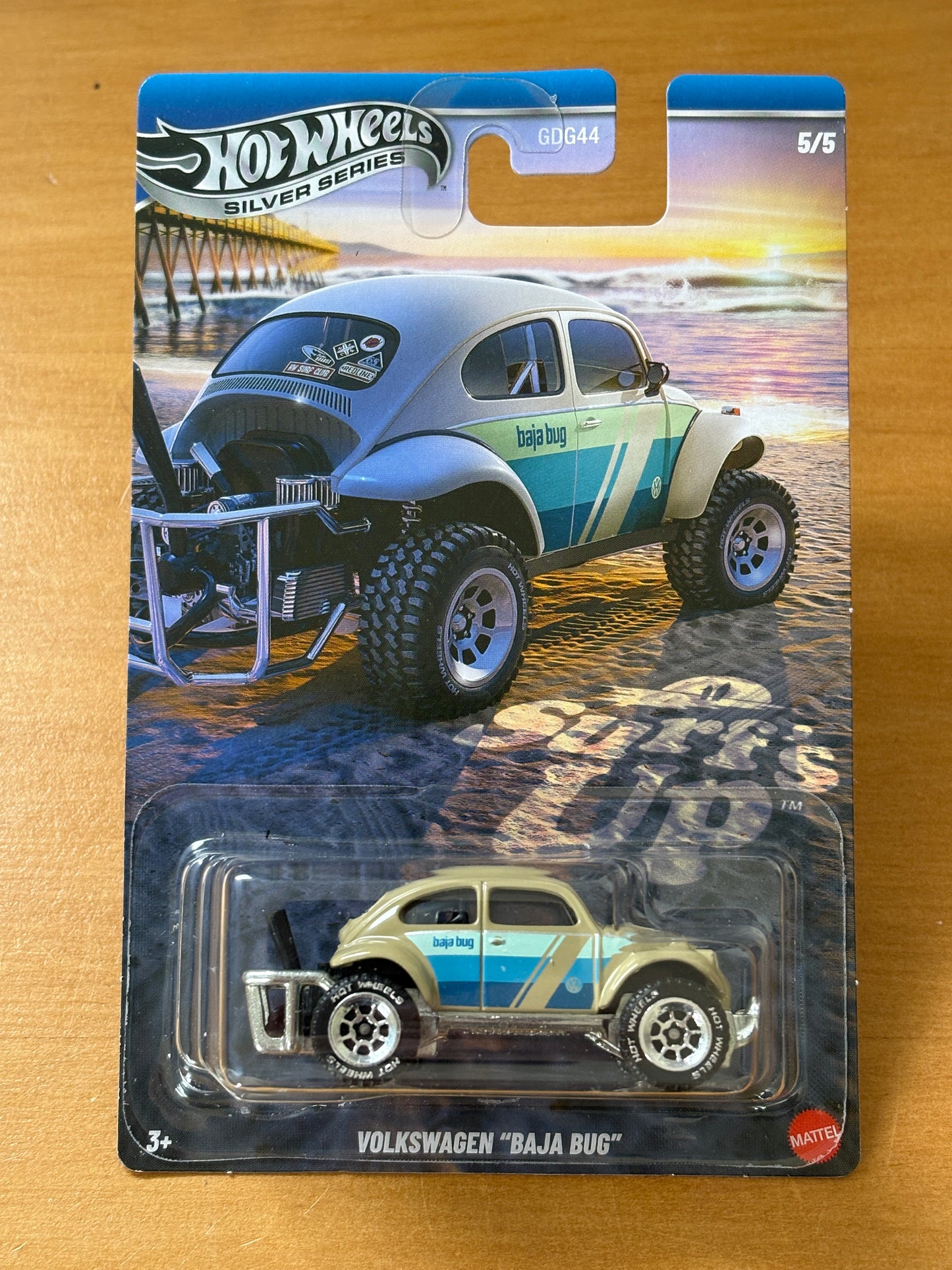 Hotwheels Silver Series / Volkswagen Baja Bug / 2025 Surfs Up 5/5