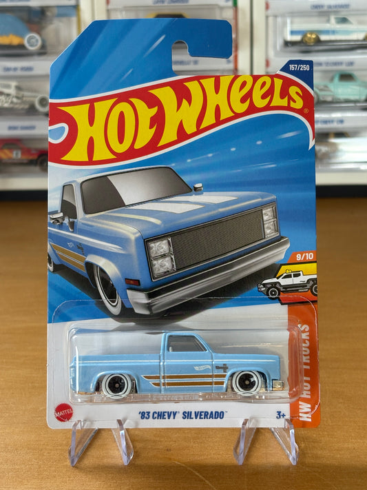 Hot Wheels Mainline / '83 Chevy Silverado / 2025 HW Hot Trucks 9/10