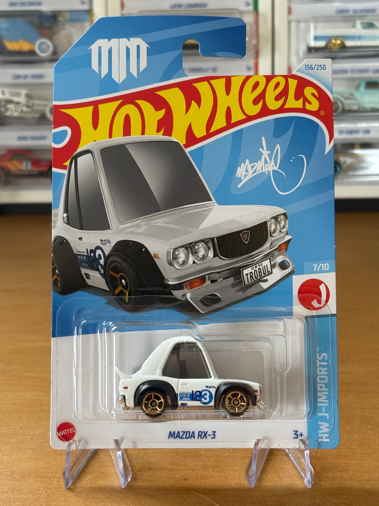 Hot Wheels Mainline / Mazda Rx-3 - Tooned / 2024 HW J-Imports 7/10