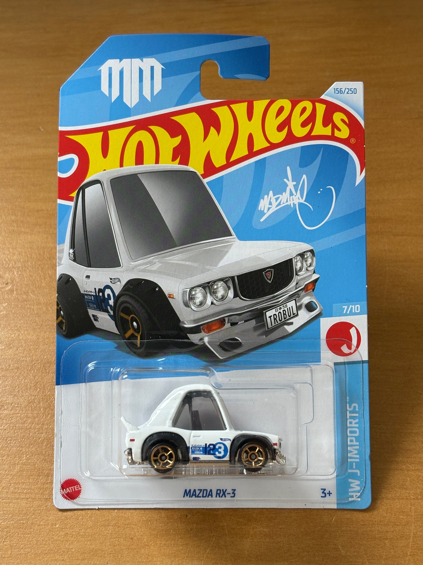 Hot Wheels Mainline / Mazda Rx-3 - Tooned / 2024 HW J-Imports 7/10