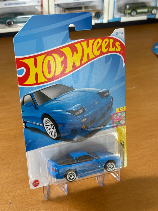 Hot Wheels Mainline / '96 Nissan 180sx Type X / 2024 HW The '90s 6/10
