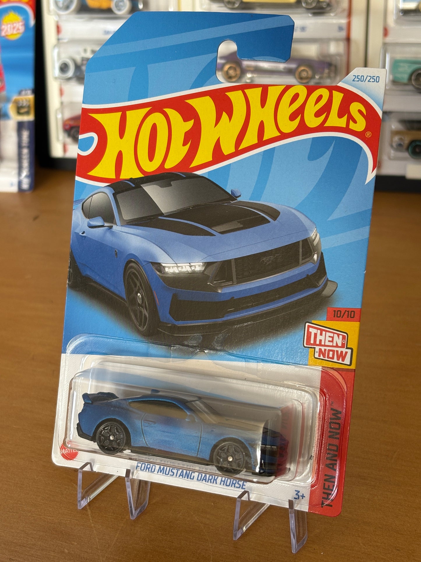 Hot Wheels Mainline / Ford Mustang Dark Horse / 2024 HW Then & Now 10/10