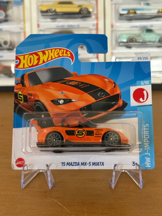Hot Wheels Mainline / '15 Mazda MX-5 Miata / 2024 HW J-Imports 3/10