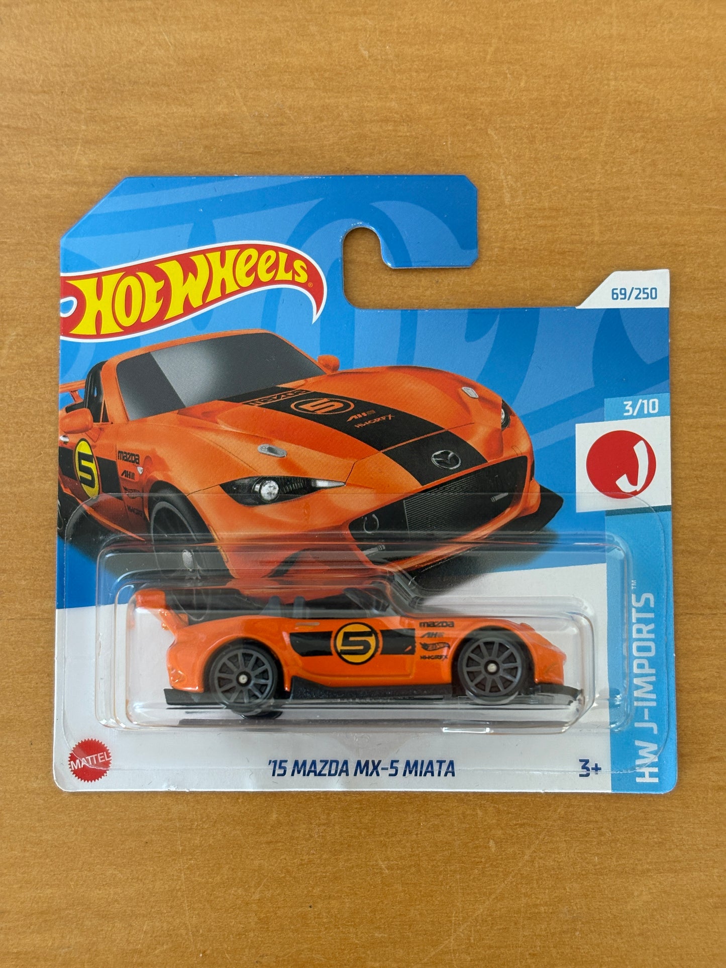 Hot Wheels Mainline / '15 Mazda MX-5 Miata / 2024 HW J-Imports 3/10