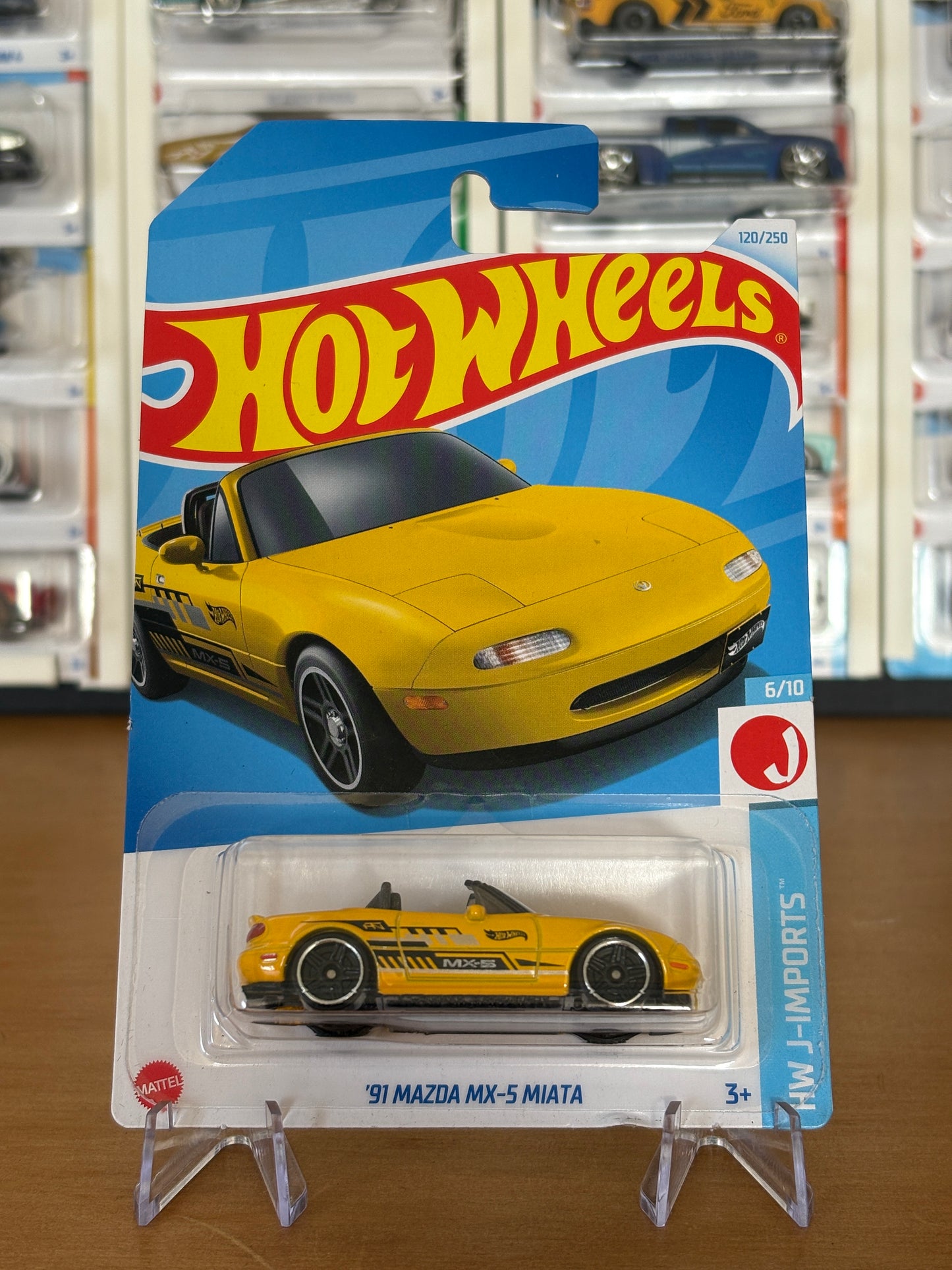 Hot Wheels Mainline / '91 Mazda MX-5 Miata / 2024 HW J-Imports 6/10