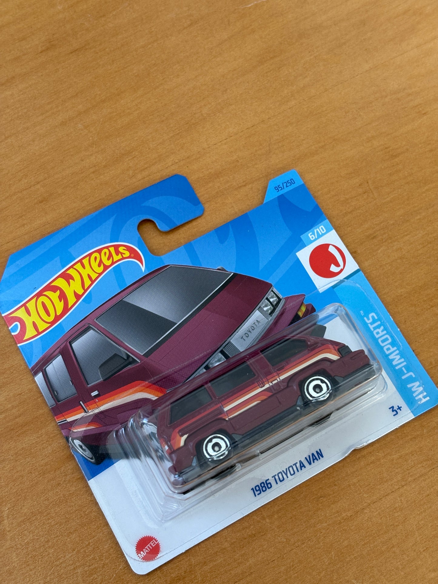 Hot Wheels Mainline / 1986 Toyota Van / 2025 HW J-Imports 95/250