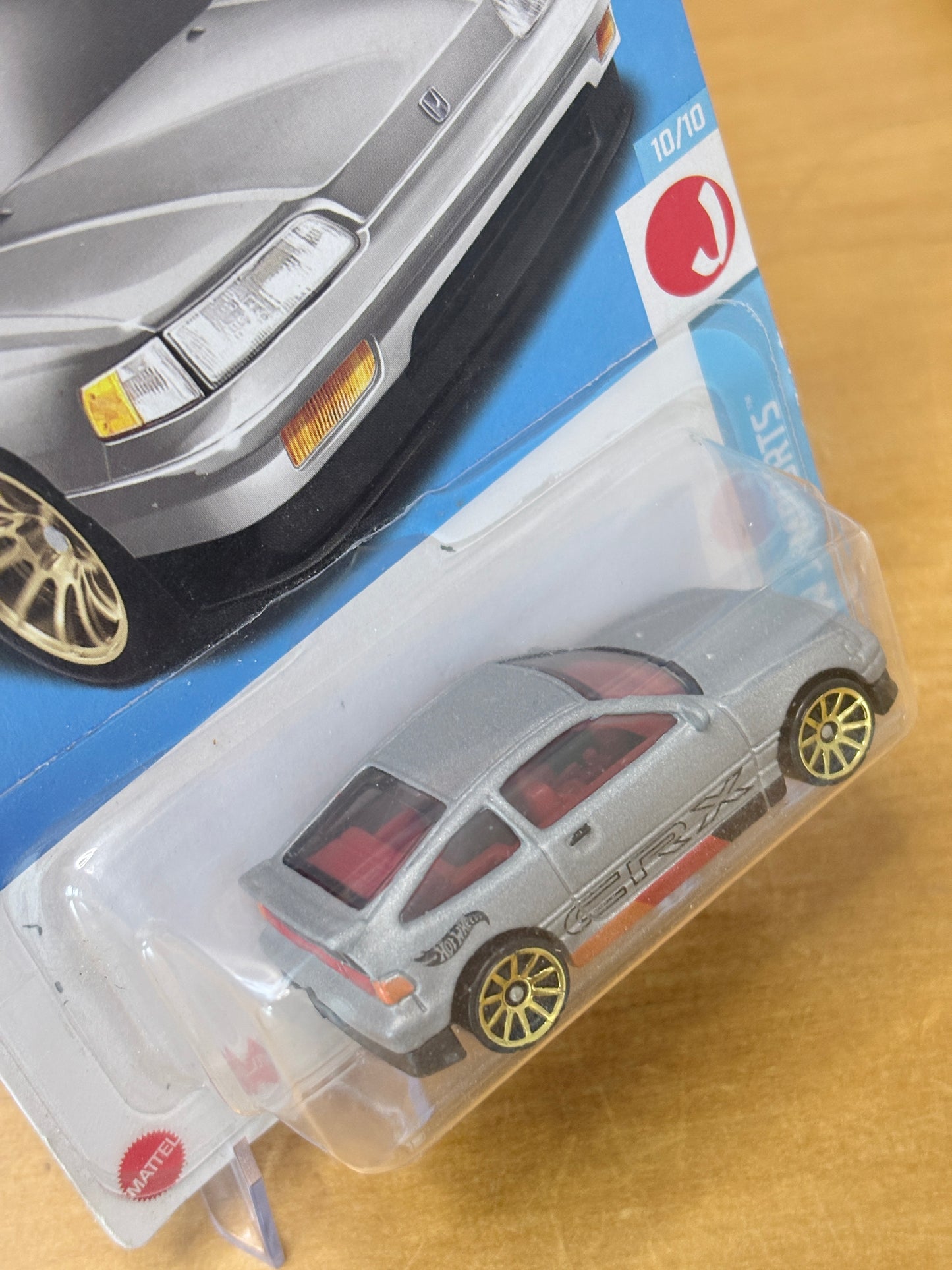 Hot Wheels Mainline / '88 Honda CRX / 2021 HW: J-Imports 10/10 Silver