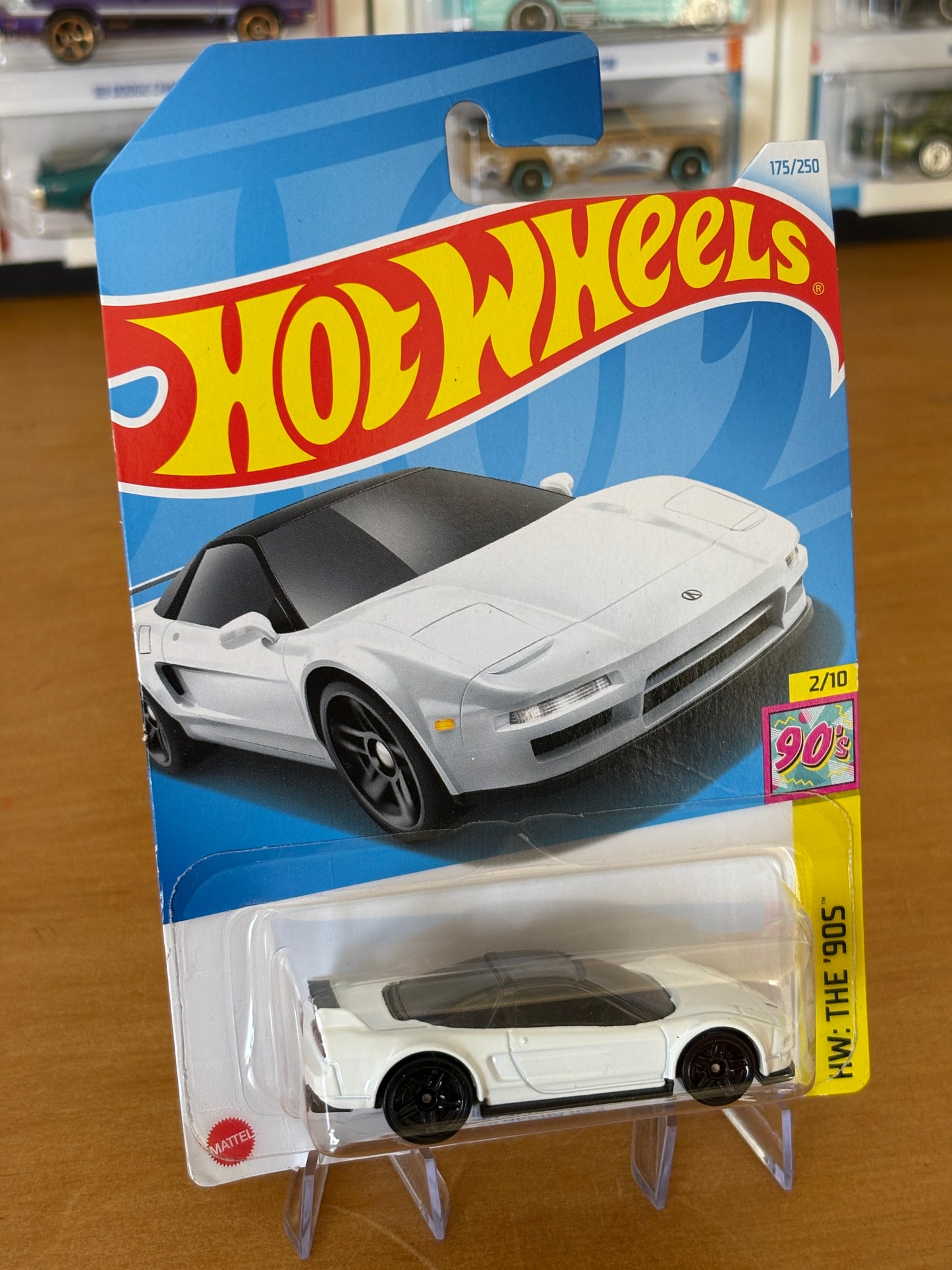 Hot Wheels Mainline / '90 Acura NSX / 2024 HW The 90s 175/250 (White)