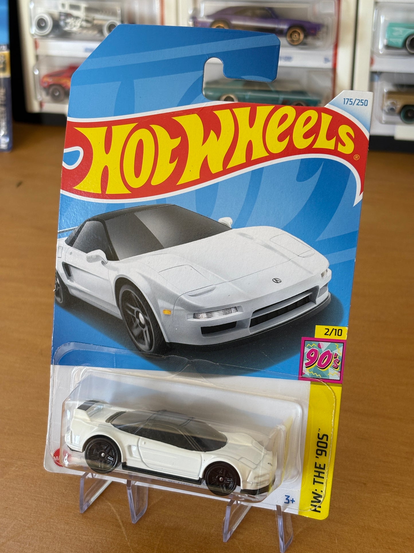 Hot Wheels Mainline / '90 Acura NSX / 2024 HW The 90s 175/250 (White)