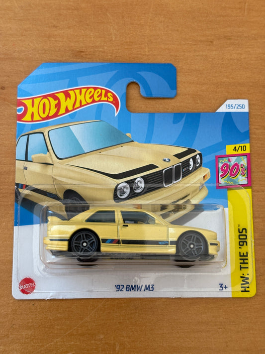 Hot Wheels Mainline / '92 BMW M3 / 2024 HW: The '90s 4/10