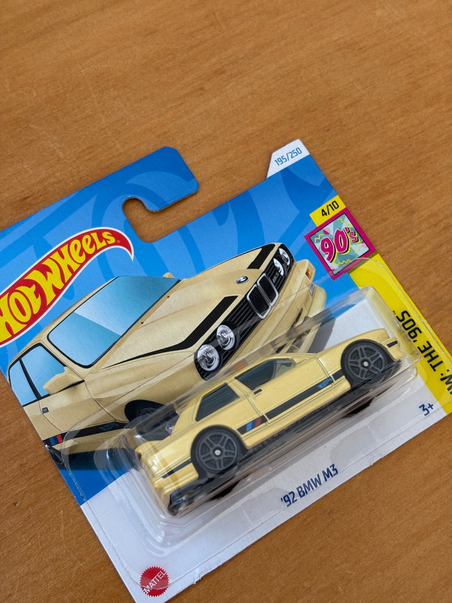 Hot Wheels Mainline / '92 BMW M3 / 2024 HW: The '90s 4/10