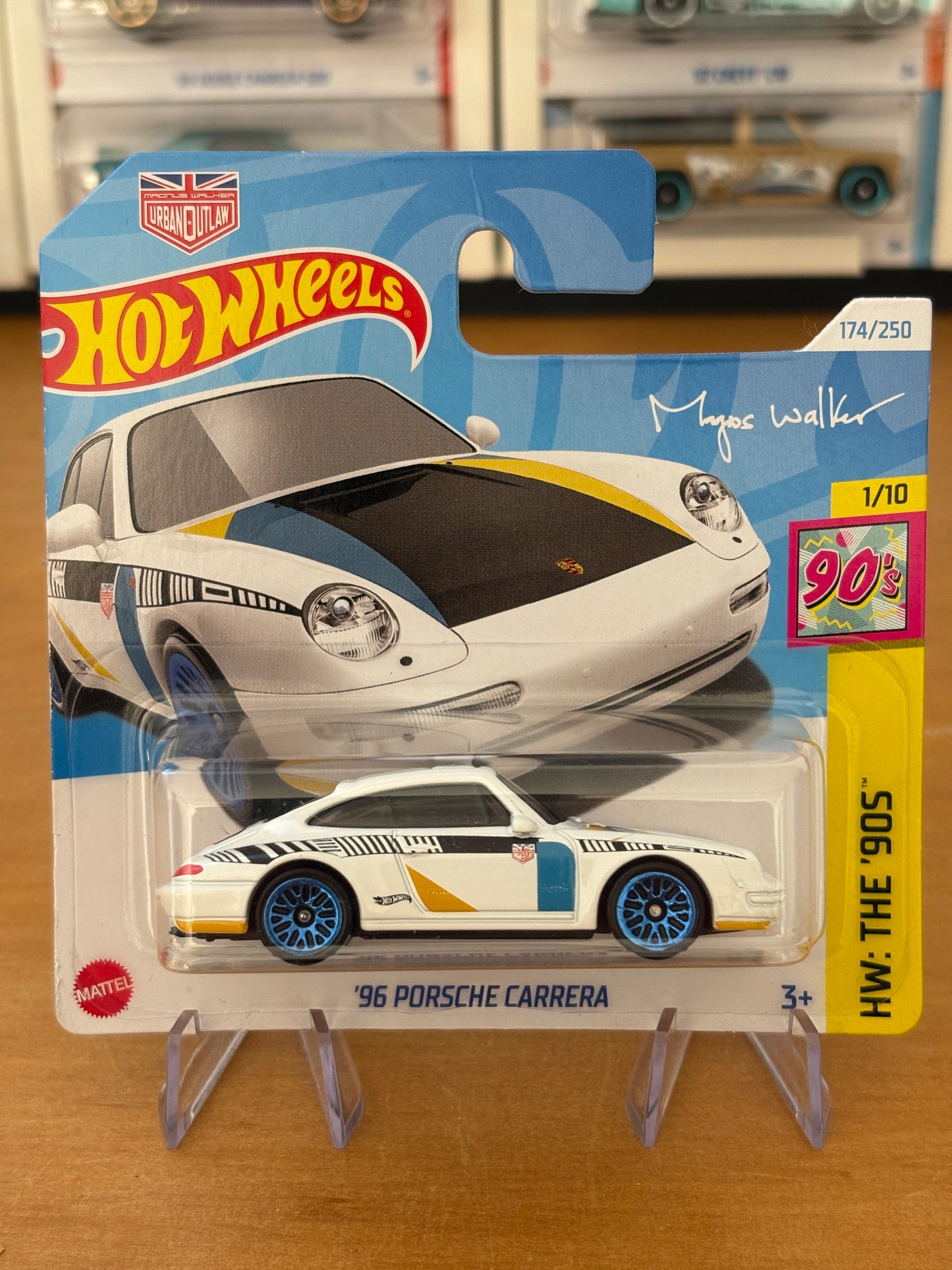 Hot Wheels Mainline / '96 Porsche Carrera 'Magnus Walker' / 2024 HW: The 90s 1/10