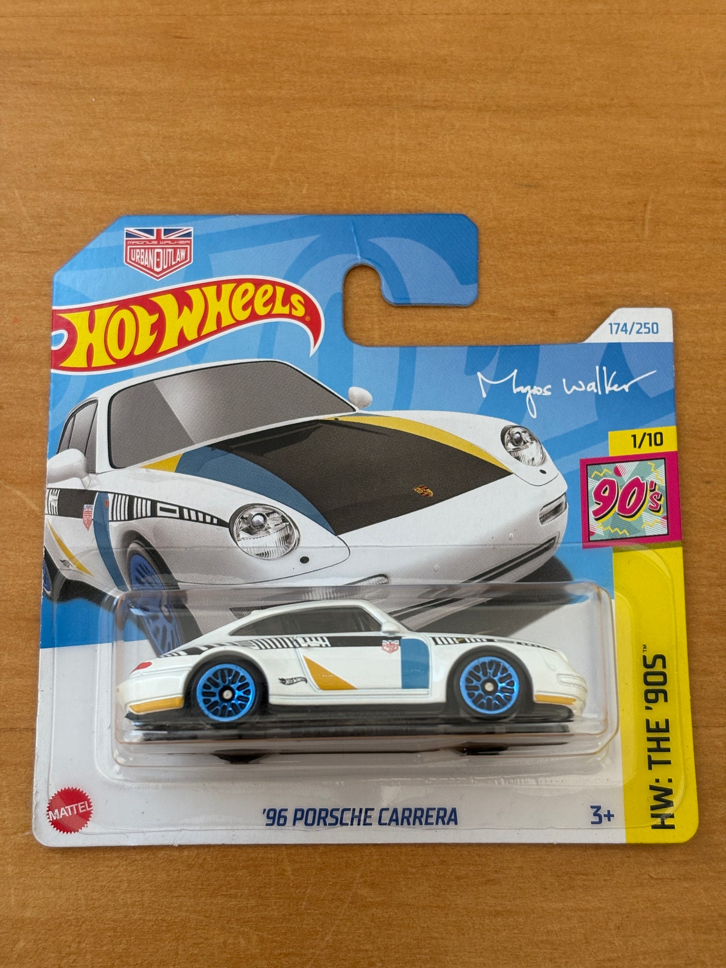 Hot Wheels Mainline / '96 Porsche Carrera 'Magnus Walker' / 2024 HW: The 90s 1/10