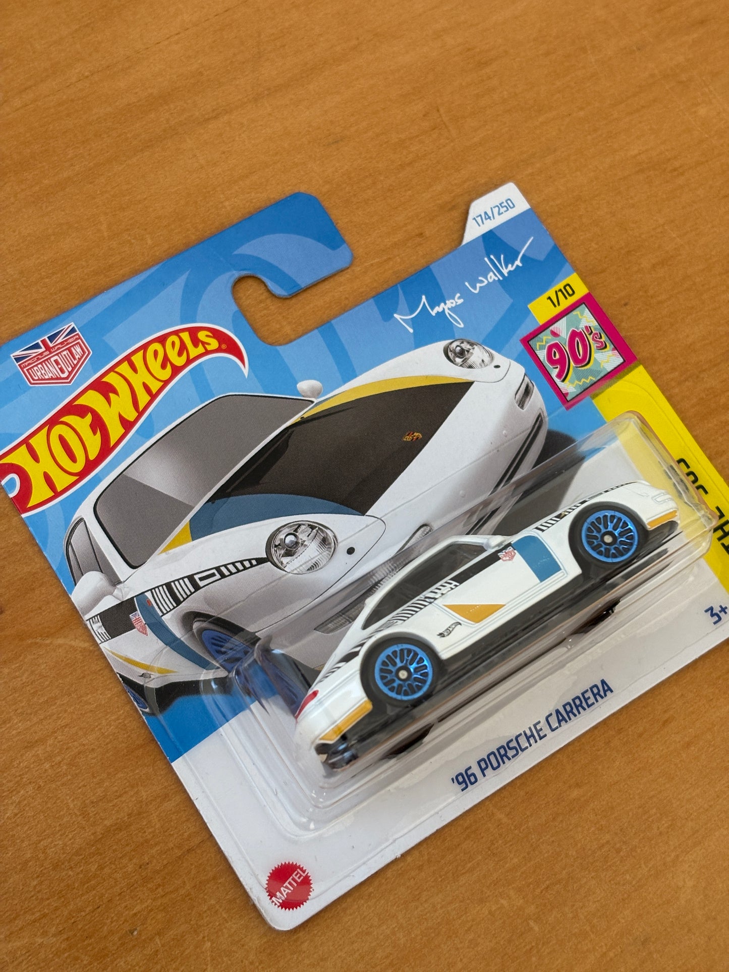 Hot Wheels Mainline / '96 Porsche Carrera 'Magnus Walker' / 2024 HW: The 90s 1/10