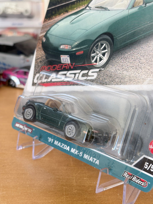 Hot Wheels Premium | '91 Mazda MX-5 Miata | HW Car Culture Modern Classics | 5/5