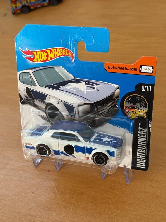 Hot Wheels Mainline / Nissan Skyline H/T 2000GT-X / 2015 HW Nightburnerz 9/10