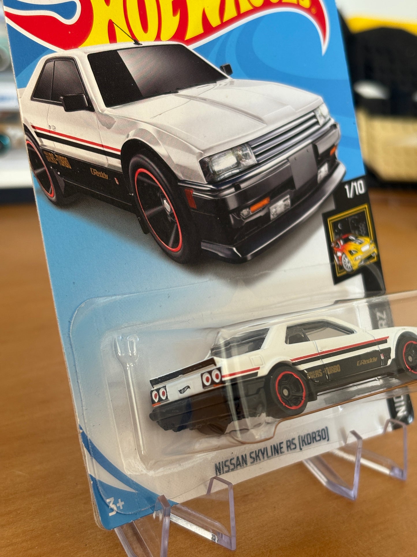 Hot Wheels Mainline / Nissan Skyline RS (KDR30) / 2017 HW Nightburnerz 1/10 (White)