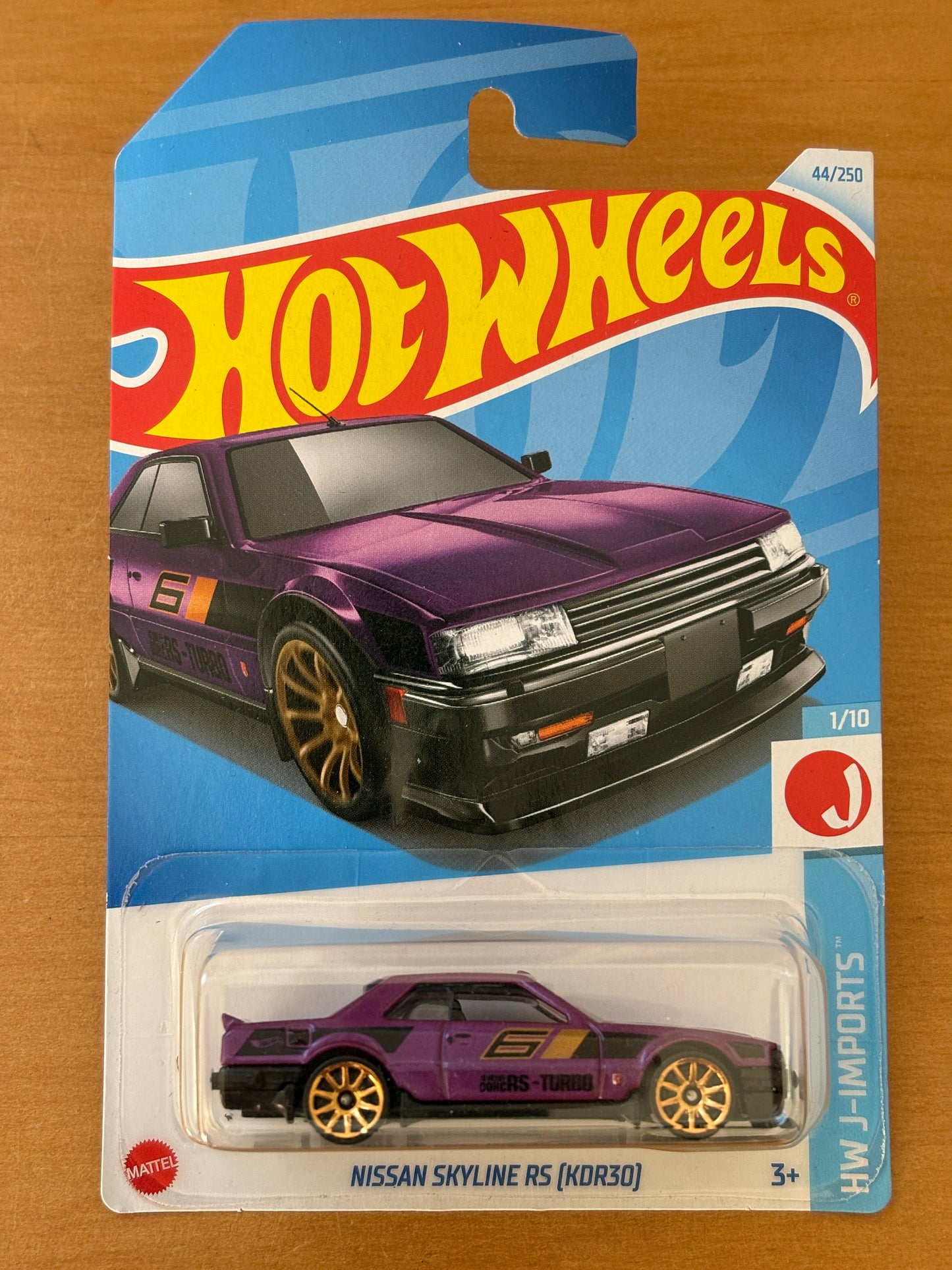 Hot Wheels Mainline / Nissan Skyline RS (KDR30) / 2021 HW J-Imports 1/10 (Purple)