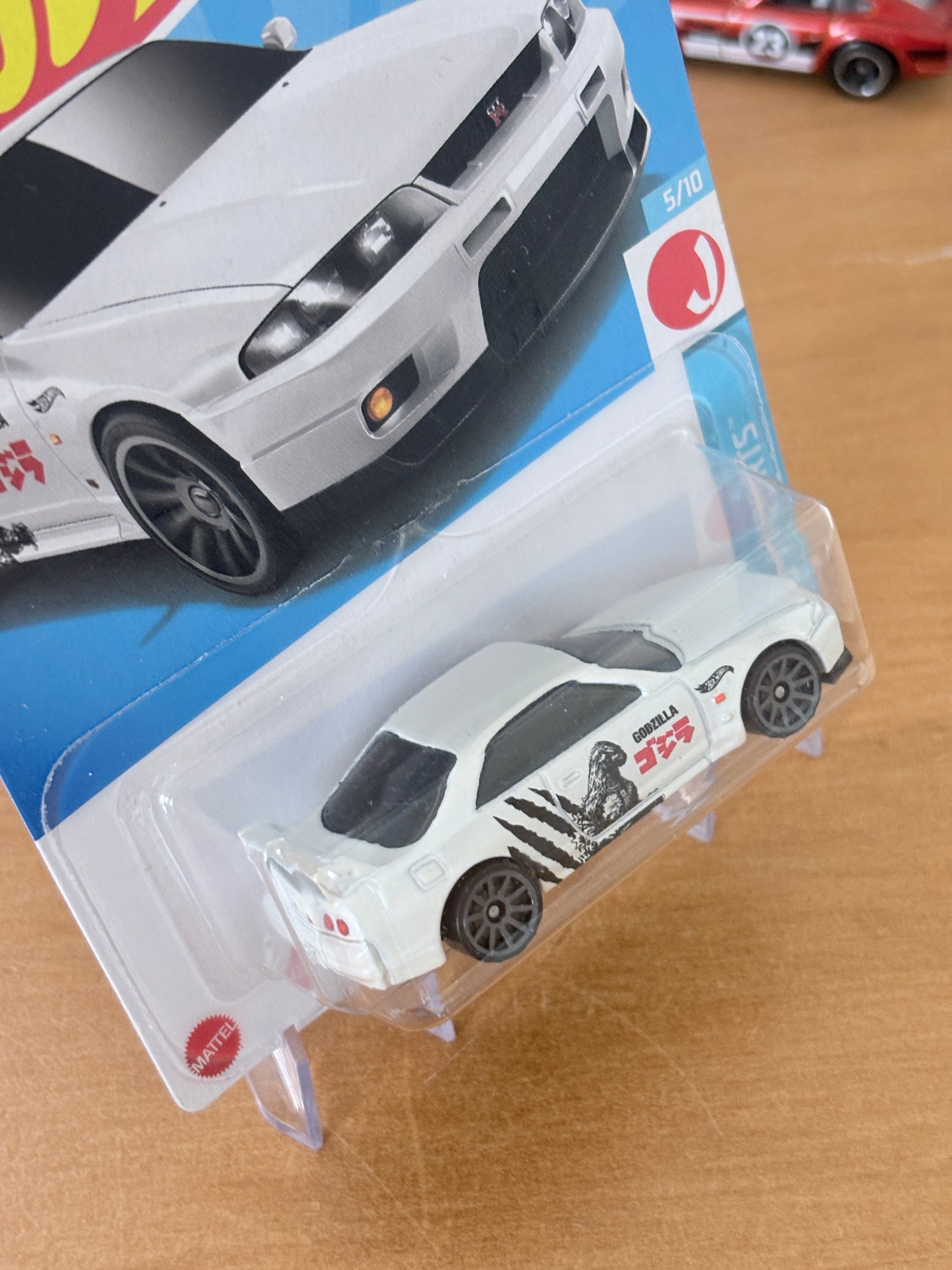 Hot Wheels Mainline / Nissan Skyline GT-R (BCNR33) GODZILLA / 2024 HW J-Imports 5/10